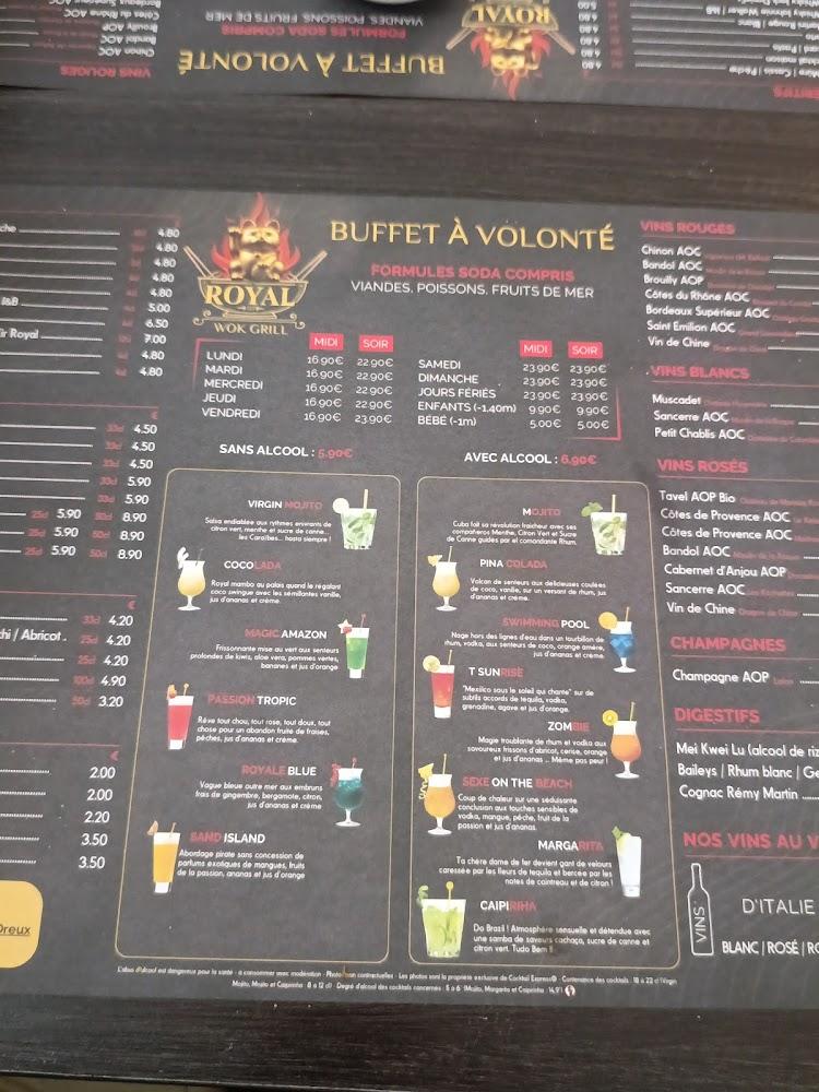 ROYAL WOK GRILL - Menu Image 2